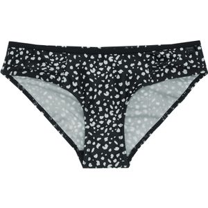 Regatta Dames/Dames Aceana Polka Dot Bikinibroekje (16 UK) (Zwart/Wit)