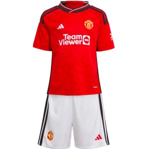 Adidas Manchester United Fc 23/24 Mini Set Home Rood 12-24 Months