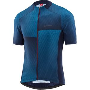 Loeffler fietsshirt korte mouwen M Bike Jersey FZ Flux HotBond® RF - Blauw