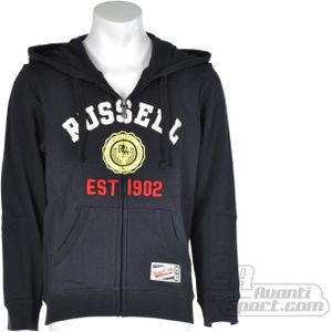 Russell Athletic  - Full Zip Hooded Sweater - Kinder Sweater - 128