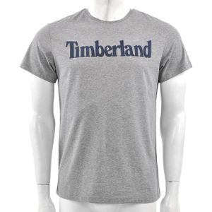 Timberland - Seasonal Linear Logo tee Slim fit  - Grijs T-shirt - L