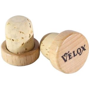 Velox Stuurdop Hout vintage p/set