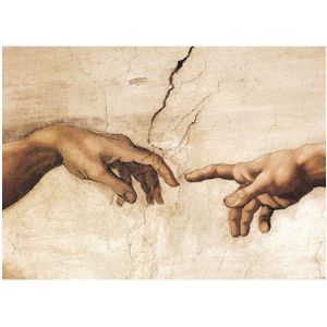 Puzzel Eurographics - Michelangelo Buonarroti: De schepping van Adam, 1000 stukjes