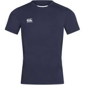 Canterbury Unisex T-shirt Club Dry voor volwassenen (L) (Marine)