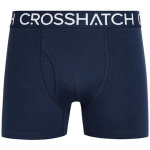 Crosshatch Heren Lynol Boxershorts (Pack of 3) (XL) (Rood)