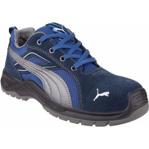 Puma Safety Heren Omni Sky Low Lace Up Veiligheidsschoen (44 EU) (Blauw)