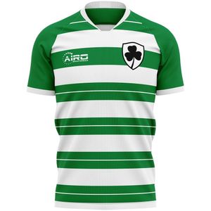 2022-2023 Shamrock Rovers Home Concept Football Shirt - Adult Long Sleeve