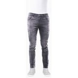 Milano Grijs Heren Motorjeans