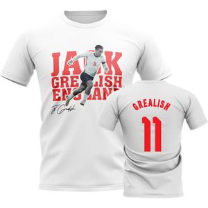 Jack Grealish England Player Tee (White)