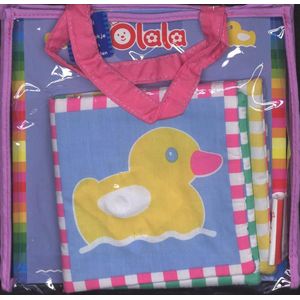 Bongers Speelgoed Baby's kijkboek van stof helpt bij het ontwikkelen van uw kind