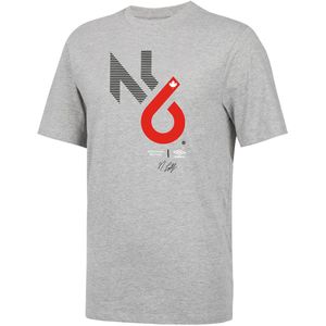 Nicholas Latifi Heren Umbro T-Shirt (M) (Grijze Mergel)