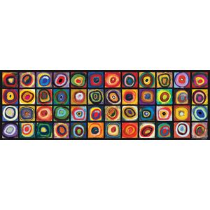 Eurographics panoramische puzzel - Vassily Kandinsky: Color Square, 1000 stukjes