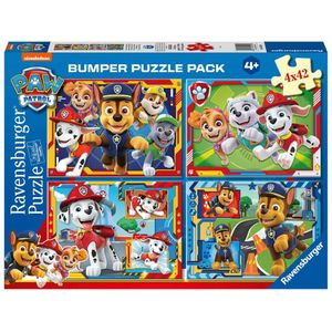 Paw Patrol Puzzel - 4 X 42 Stukjes