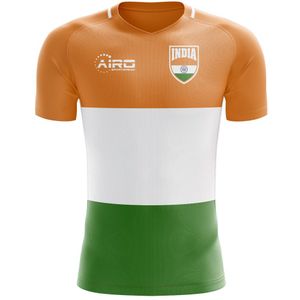2022-2023 India Home Concept Football Shirt - Kids (Long Sleeve)