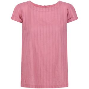 Regatta Dames/dames Jaelynn Dobby Katoenen T-shirt (40 DE) (Heather Rose)