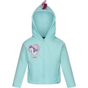 Regatta Peppa Pig Marl Hoodie voor babymeisjes (104) (Aruba Blauw)