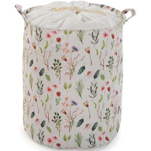 Wasmand Versa Blommor Polyester Textiel (38 x 48 x 38 cm)