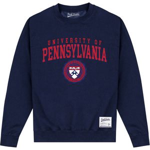University Of Pennsylvania Unisex Sweatshirt Volwassenen (XXL) (Marineblauw)