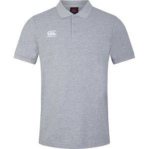 Canterbury Heren Waimak korte mouw Pique Polo Shirt (XL) (Grijze Mergel)