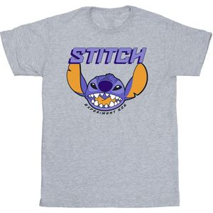 Disney Heren Lilo en Stitch Paars T-Shirt (4XL) (Sportgrijs)