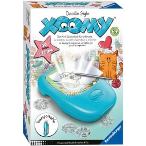 Ontwerptekeningen Xoomy Ravensburger Doodle Style Blauw 1 Onderdelen