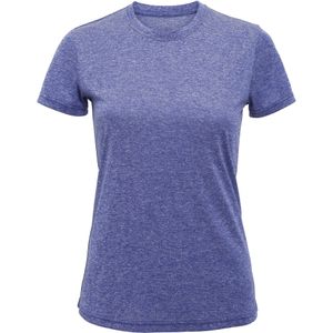 Tri Dri Vrouwen/Dames Performance Korte Mouwen T-Shirt (M) (Paars gemêleerd)