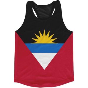 Antigua And Barbados Flag Running Vest