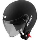 Helm Axxis Square Solid Mat Zwart XS