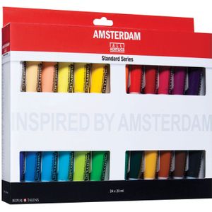 Amsterdam Acrylverf Standard Set, 24dlg.