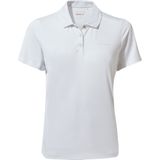 Craghoppers Dames/Dames Pro Poloshirt met korte mouwen (34 DE) (Optisch Wit)