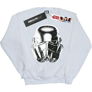 Star Wars Heren Stormtrooper Warp Speed Helm Sweatshirt (XL) (Wit)