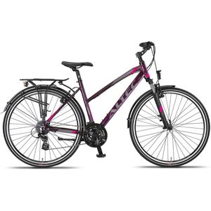 Altec Legarda Trekking Damesfiets 28inch V-Brakes 24v Purple/Pink