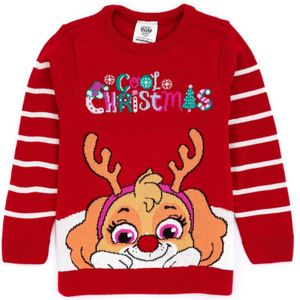 Paw Patrol Childrens/Kids Skye Knitted Christmas Jumper