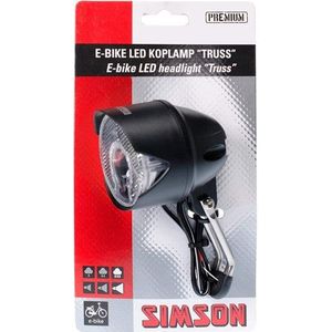 Simson E-bike voorvork koplamp truss 6-60v 30 lux