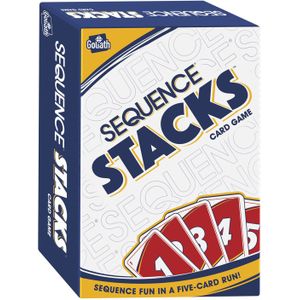 Sequence Stacks Kaartspel - Nieuwe variant met speciale actiekaarten - Geschikt voor kinderen vanaf 7 jaar - 2-6 spelers