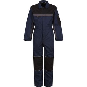 Regatta Kinder/Kinder jumpsuit met contrasterende bandplooi (116) (Marine / Zwart)