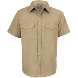 Craghoppers Expert Kiwi overhemd met korte mouwen voor heren (XXL) (Kiezelsteentjes)