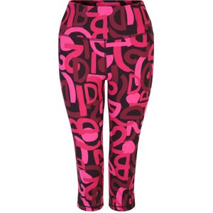 Dare 2B Dames/Dames Influential Graffiti 3/4 Legging (34 DE) (Puur Roze)