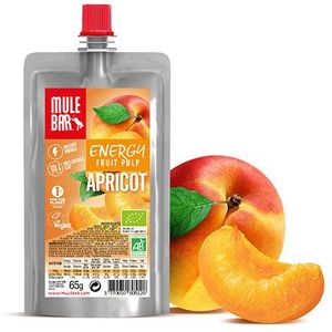 Mulebar Biologische Veganistische Fruitpulp - 65g - Abrikoos