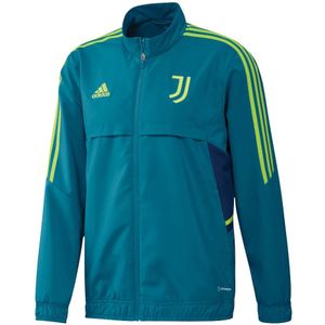 2022-2023 Juventus Presentation Jacket (Active Teal) - Kids