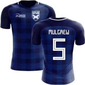 2022-2023 Scotland Tartan Concept Football Shirt (Mulgrew 5)
