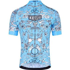 Cycology Velo Tattoo Fietsjack Turquoise