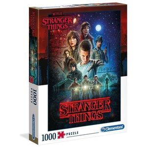 Stranger Things Netflix Puzzel (1000 stukjes) - Clementoni