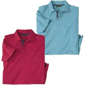 Atlas For Men Mens Casual Polo Shirt (Pack of 2)