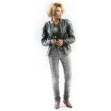 STELLA Grijs Dames Motorjeans