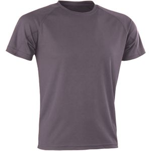Spiro Heren Aircool T-Shirt (XL) (Grijs)