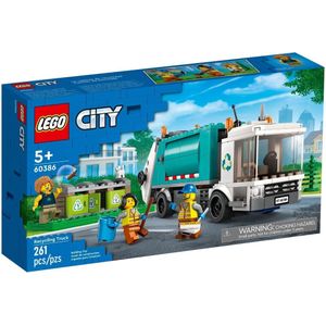 LEGO City 60386 recycle vrachtwagen