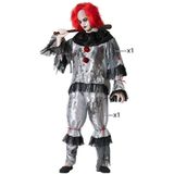 Kostuums voor Volwassenen Grijs Clown Maat XS/S