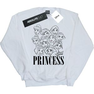 Disney Womens/Ladies Princess Multi Faces Sweatshirt