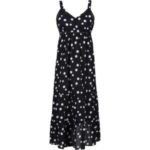 Regatta Dames/Dames Gazania Polka Dot Lichtgewicht Casual Jurk (40 DE) (Zwart/Wit)